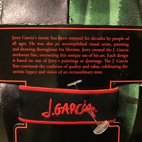 J Garcia Collection Fifty-Eight Riptide Men’s Tie - NWT - Picture 5 of 5